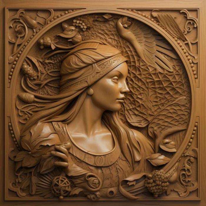 نموذج ثلاثي الأبعاد لآلة CNC 3D Art 